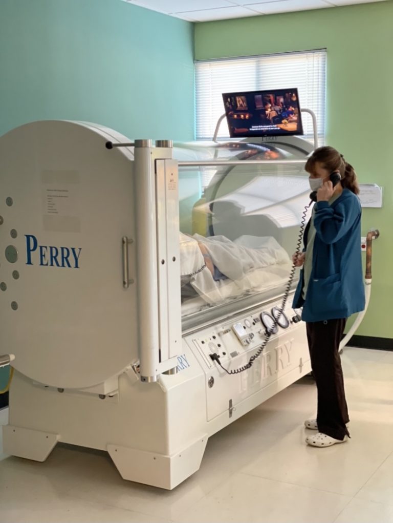 Hyperbaric Oxygen Therapy for Chronic Wounds