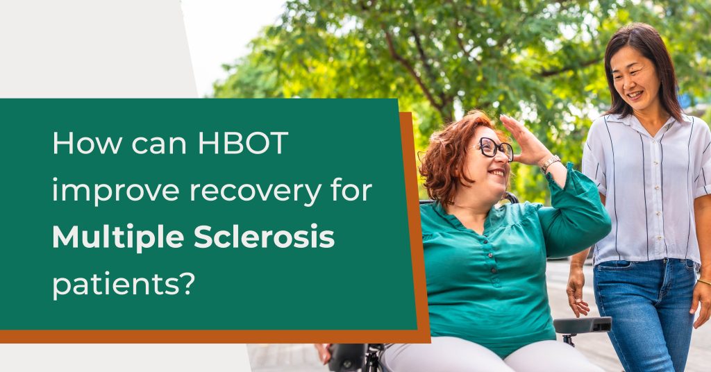 How can HBOT improve recovery for Multiple Sclerosis patients?