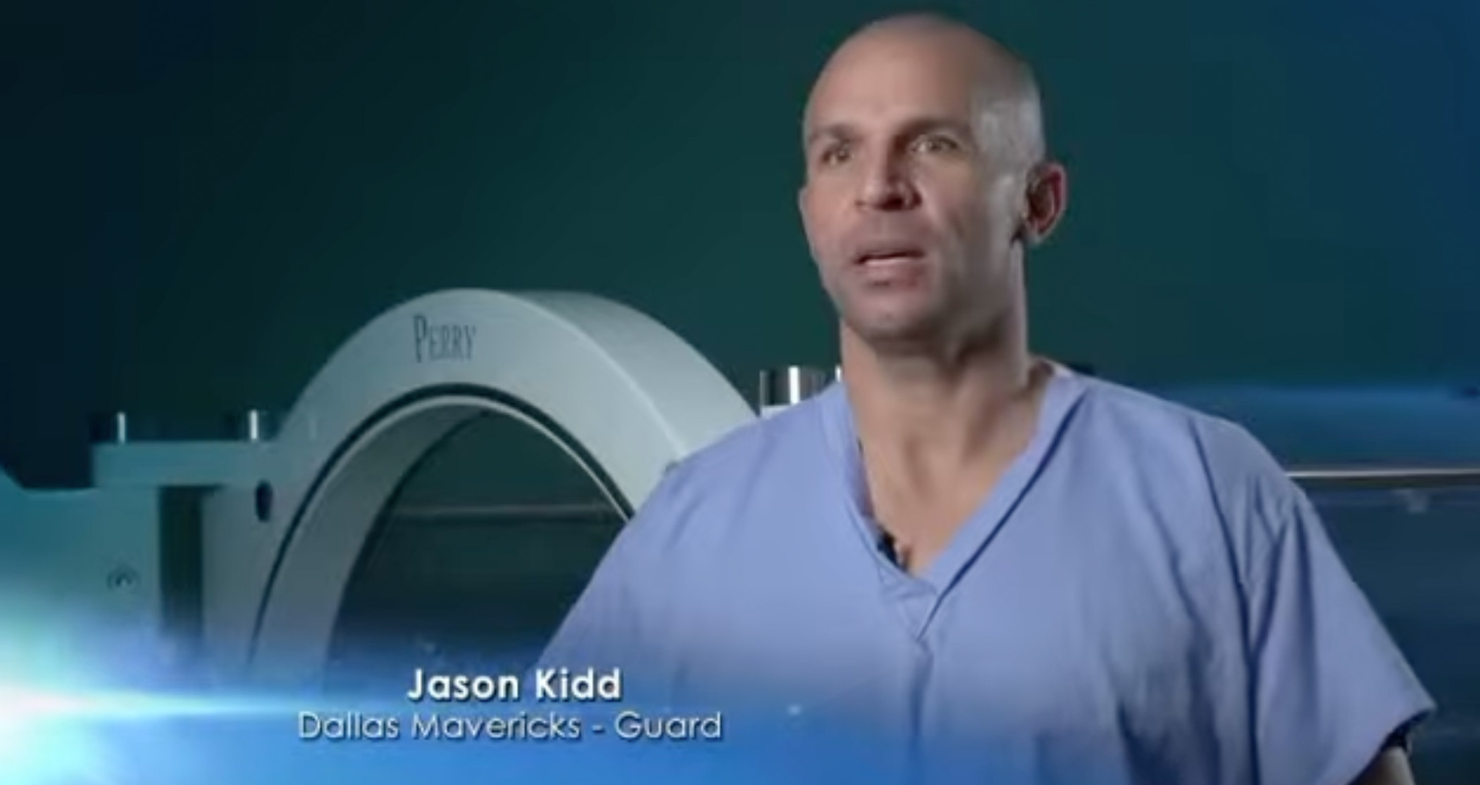 Jason Kidd - patient at Baromedical Associates